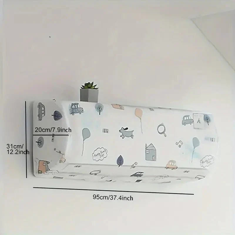 Air Conditioner Dust Cover – Indoor AC Protector for Room Decoration - SasteWala