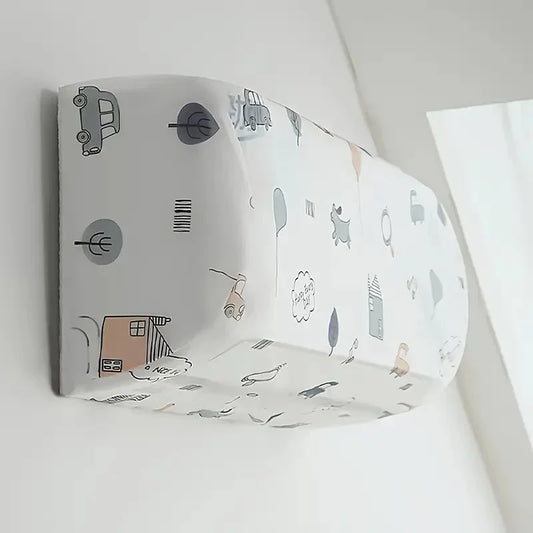 Air Conditioner Dust Cover – Indoor AC Protector for Room Decoration - SasteWala
