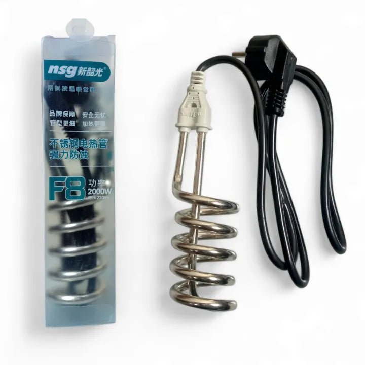 F8 Shockproof Water Heater Rod – Quick Heating, Safe & Rustproof - SasteWala