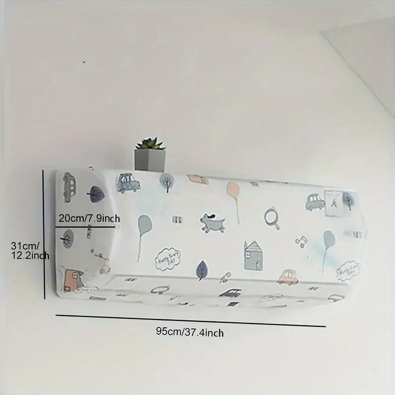 Air Conditioner Dust Cover – Indoor AC Protector for Room Decoration - SasteWala