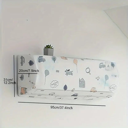 Air Conditioner Dust Cover – Indoor AC Protector for Room Decoration - SasteWala