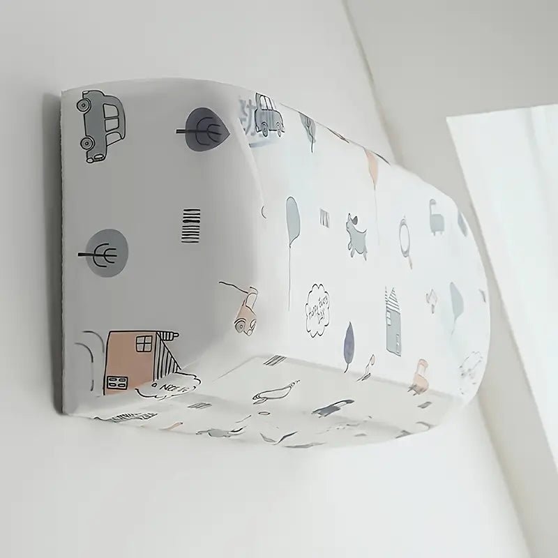 Air Conditioner Dust Cover – Indoor AC Protector for Room Decoration - SasteWala