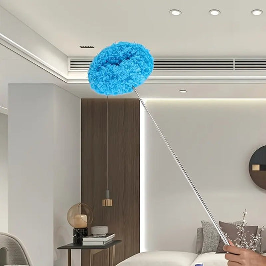 Ceiling Fan Dust Collector – Retractable Duster with Washable Head - SasteWala
