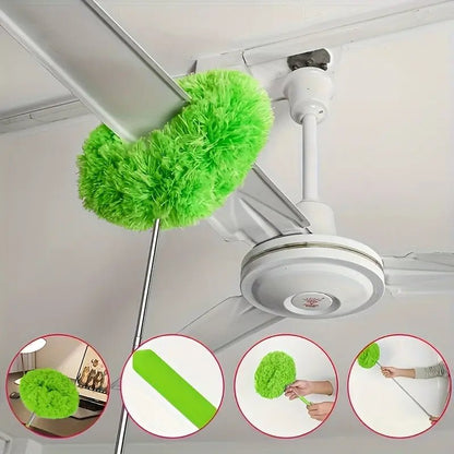 Ceiling Fan Dust Collector – Retractable Duster with Washable Head - SasteWala
