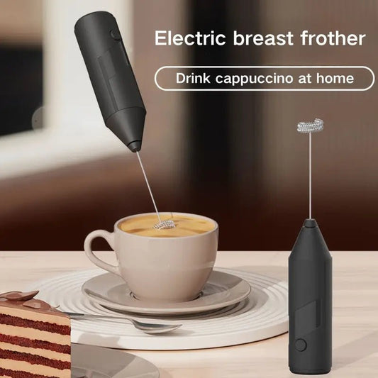 Electric Handheld Milk Frother & Egg Beater – Portable Coffee Mixer - SasteWala