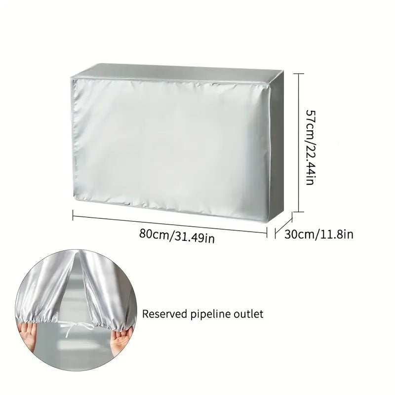 Outdoor Air Conditioner Cover – UV & Dust Protection, Metal Cover - SasteWala