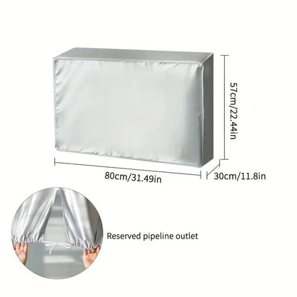 Outdoor Air Conditioner Cover – UV & Dust Protection, Metal Cover - SasteWala