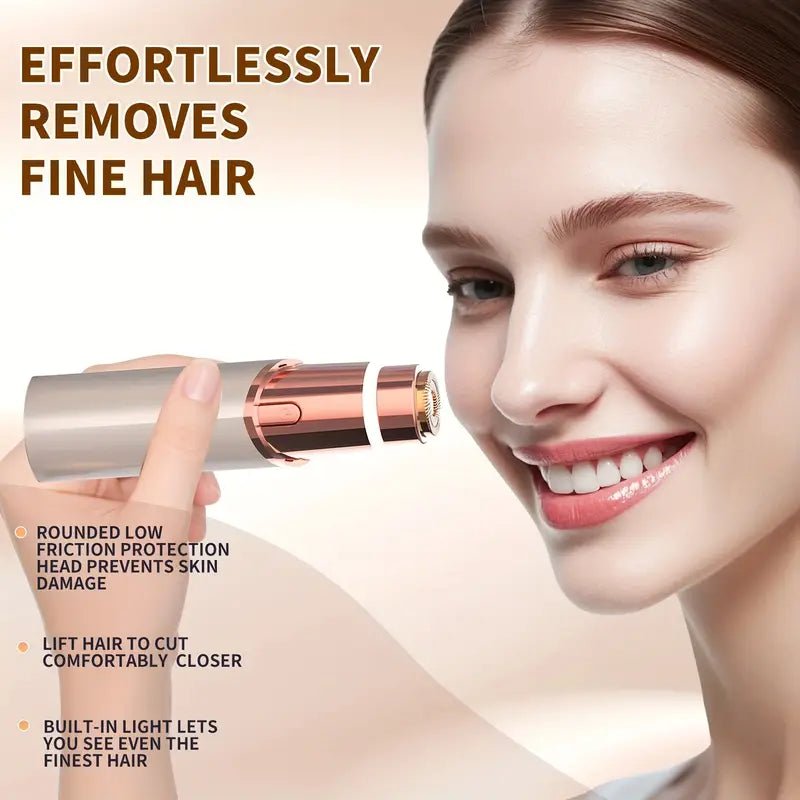 Painless Facial Hair Remover for Women – USB Powered, Wet & Dry Use - SasteWala